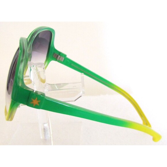 DVB VICTORIA BECKHAM GREEN/LIME OVERSIZE SUNGLASSES main image 11